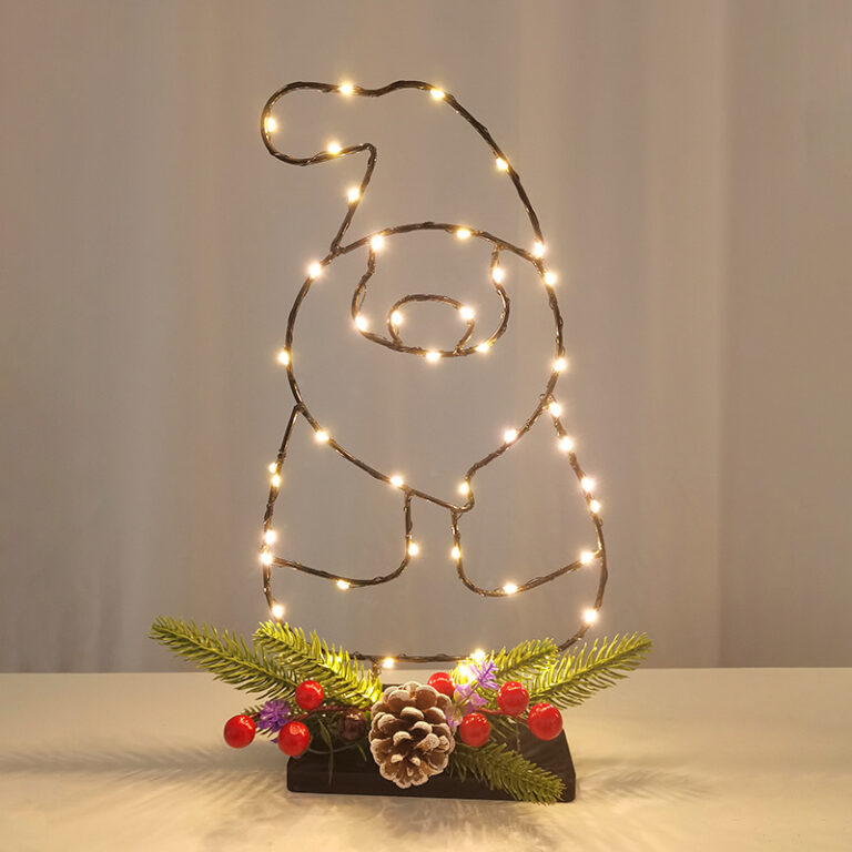 Wholesale LED Copper Wire Decoration Light Santa – YZ-10009 - Christmas Lights