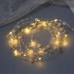 Wholesale LED Copper Wire Light With Pearl – YZ-20456