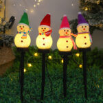 Wholesale LED Garden Light Snowman – YZ-50002