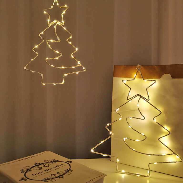 Grosir LED Lampu Dekorasi Pohon Natal – YZ-80001 - Lampu LED Kawat Tembaga