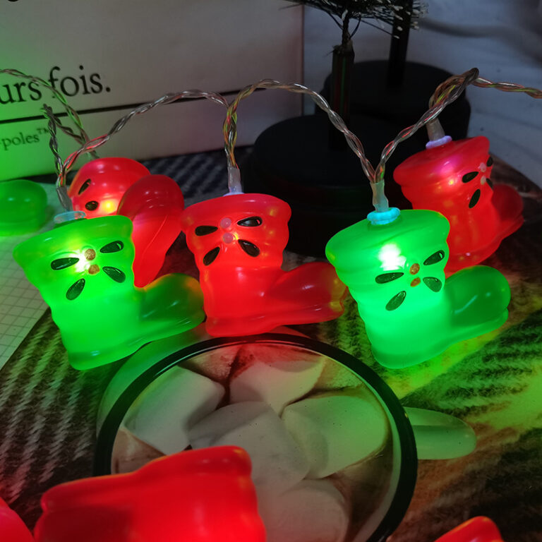 Wholesale LED String Light Christmas Boots – YZ-80003 - Christmas Lights