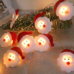 Wholesale LED Christmas String Lights Plush Santa – YZ-80056