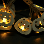 Baterai Grosir Labu Kayu Berbentuk LED – YZ-80071