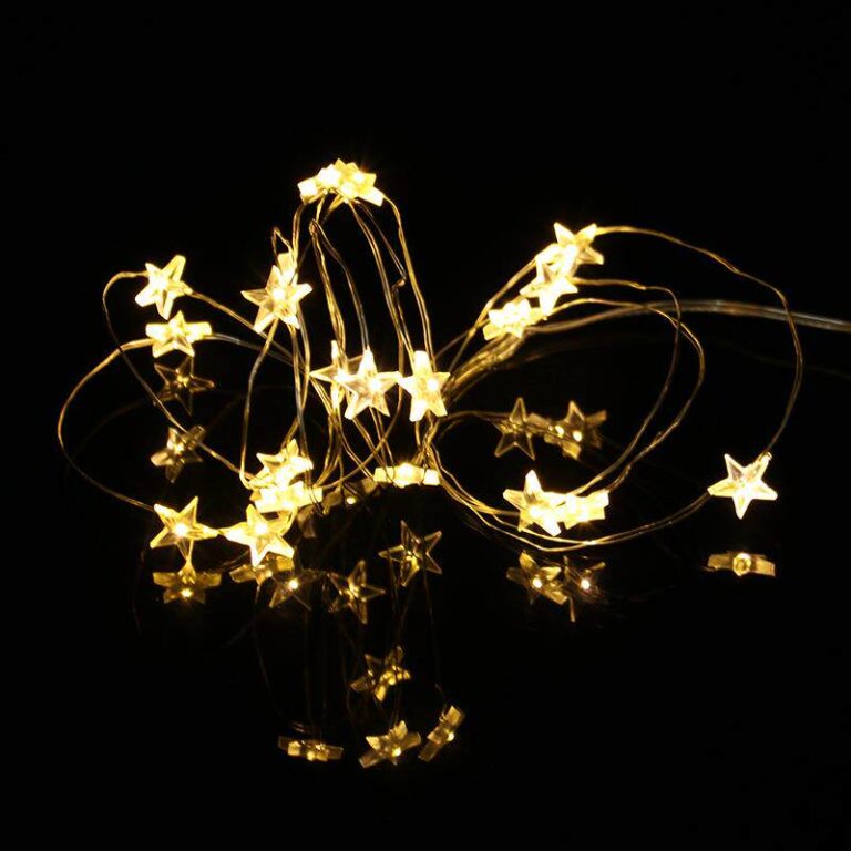 Wholesale BO Copper Wire LED Lights Star – YZ-90060 - LED Copper Wire Lights