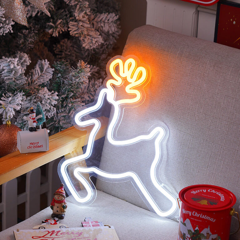 Wholesale LED Motif Warm White Neon Light Deer – YZ-90076 - LED Motif & Shape Lights