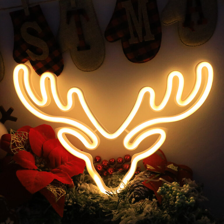 Wholesale LED Motif Warm White Neon Light Deer – YZ-90078 - Christmas Lights