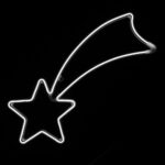 Wholesale LED Motif White Neon Light Shooting – YZ-90079