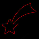 Wholesale LED Motif White Neon Light Shooting – YZ-90079