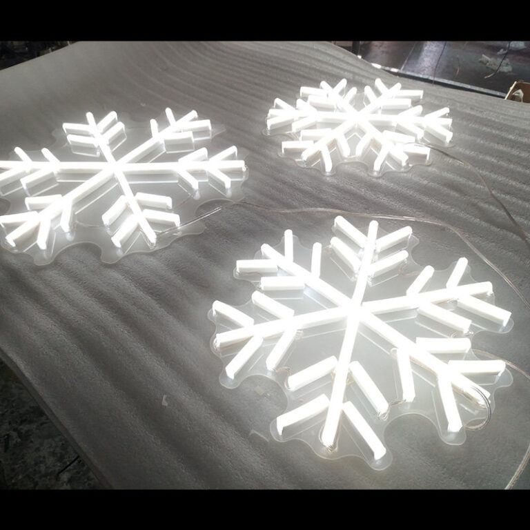Großhandel mit weißen LED-Lichterketten Schnee – YZ-90103 - Neonlichter