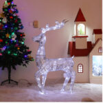 Großhandel LED-Motiv 3D-Acryl-Hirschfamilie oder – YZ-90122