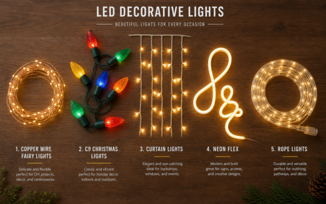 Different Types of LED Decorative Lights Explained