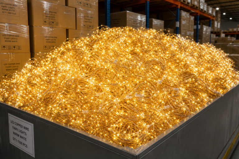 Wholesale Fairy Lights: What to Look for When Sourcing in Bulk